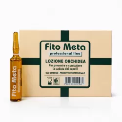 Ампули против косопад за балансиране на скалпа и стимулиране на растежа Alan Jey Fito Meta Orchid Lotion 10x10 ml