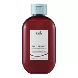 Шампоан за коса с косопад, сухота и увреждане с кератин, протеини и подхранващи масла Lador Root-Re Boot Awakening Shampoo Red Ginseng & Beer Yeast 300 ml