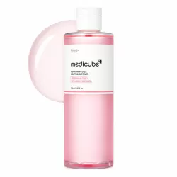 Млечен тонер за за суха, уморена и неравномерна кожа с PDRN и ниацинамид MEDICUBE PDRN Pink Niacinamide Milky Toner 250 ml
