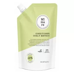 Хидратиращ балсам за къдрава коса с анти-фриз ефект и Curly Method формула MIMARE Curly Method Conditioner 480 ml