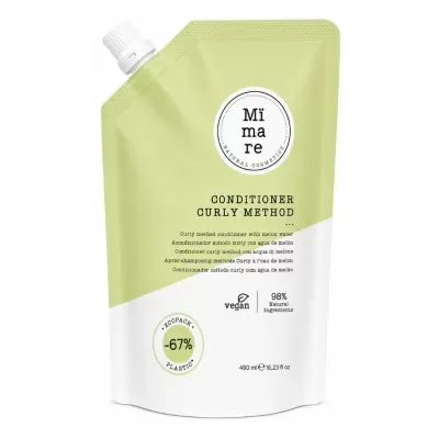 Хидратиращ балсам за къдрава коса с анти-фриз ефект и Curly Method формула MIMARE Curly Method Conditioner 480 ml