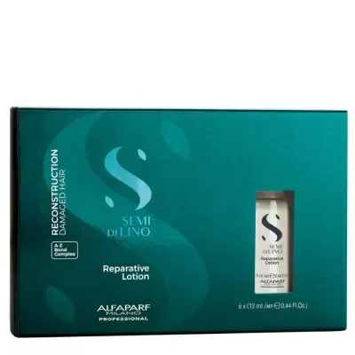 Alfaparf Semi Di Lino Reconstruction Reparative Lotion Regenerating Lotion Hair 6X13ml