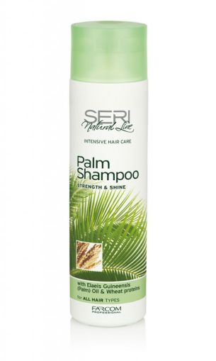 Подхранващ шампоан с палмово масло за всеки тип коса FARCOM SERI 250ml