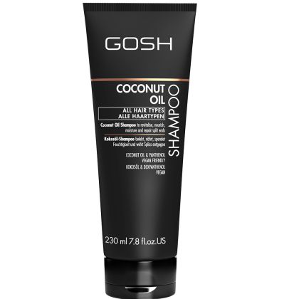 Шампоан за коса с накъсани краища Gosh Coconut Oil Shampoo 230ml