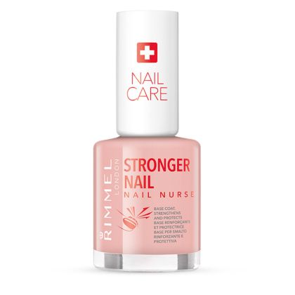 Заздравител за нокти Rimmel Nail Care Stronger Nail Nurse Base Coat 12ml 