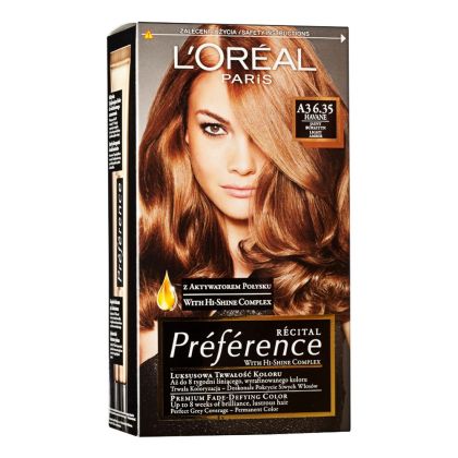 Дълготрайна боя за коса Loreal Preference Hair Color 6.35