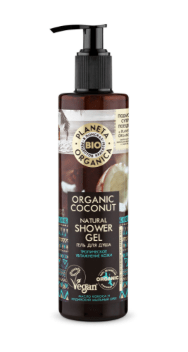 Био душ гел с органично Кокосово масло Planeta Organica Organic Coconut Shower Gel 280ml 
