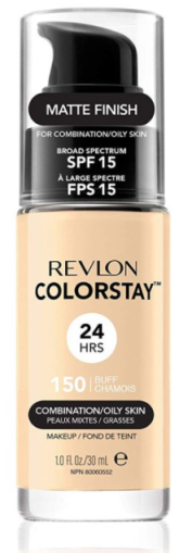 Фон дьо тен за комбинирана до мазна кожа Revlon Colorstay Foundation for Combination/Oily Skin SPF 15 30ml 150 Buff