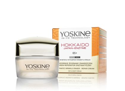 Дневен и нощен ензимен възстановяващ крем 65+ Yoskine Hokkaido Japan-Enzyme Repair Day & Night Cream 65+ 50ml