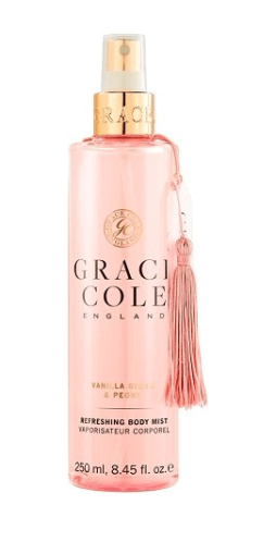 Grace Cole Vanilla Blush & Peony Refreshing Body Mist 250ml