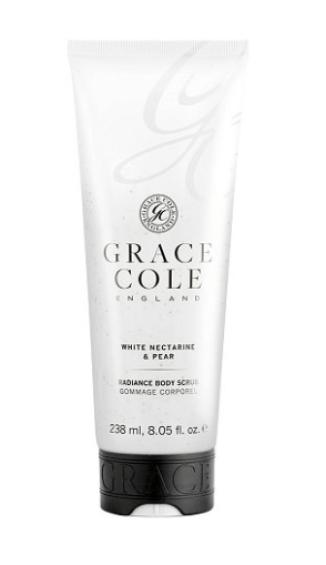 Ревитализиращ скраб за тяло Бяла Нектарина и Круша Grace Cole White Nectarine & Pear Radiance Body Scrub 238ml 