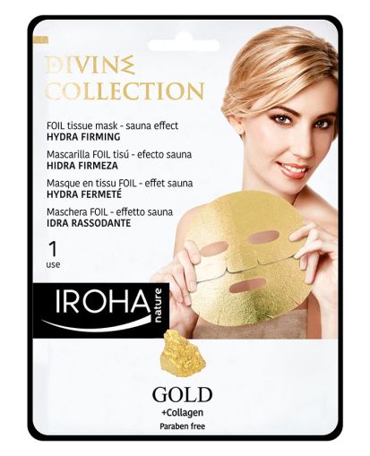 Iroha Hydra Firming Foil Sheet Mask - 24K Gold