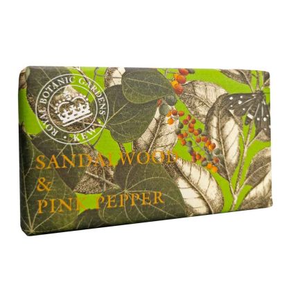 The English Soap Company Sandalwood and Pink Pepper Soap 240g 