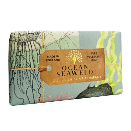 Луксозен ексфолиращ сапун с Морски водорасли The English Soap Company Anniversary Ocean Seaweed Exfoliating Soap 200g 