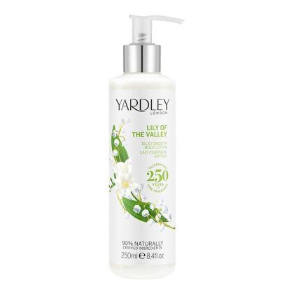 Лосион за тяло с Момина сълза Yardley Lily of the Valley Silky Smooth Body Lotion 250ml 