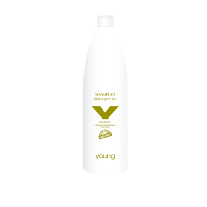 Шампоан за коса със Зелен и Черен чай Young Professional Organic Y-Balance Black & Green Tea Shampoo