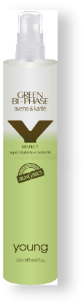 Бифазен спрей - балсам за коса с Овес и масло от Карите Young Professional Organic Y-Respect Avena & Karite Green Bi-Phase Hairspray 250ml 