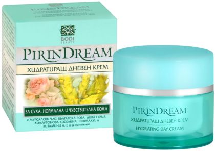 Хидратиращ дневен крем за лице Bodi Beauty Pirin Dream Hydrating Day Cream 50ml 