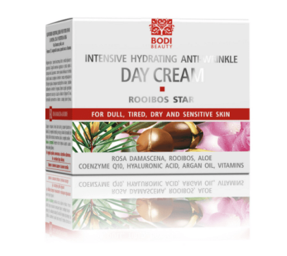 Интензивен възстановяващ и хидратиращ дневен крем против бръчки Bodi Beauty Rooibos Star Intensive Hydrating Anti-Wrinkle Day Cream 50ml 