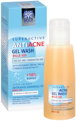 Анти-акне измиващ гел за лице Bodi Beauty Bille GD Superactive Anti Acne Gel Wash 100ml