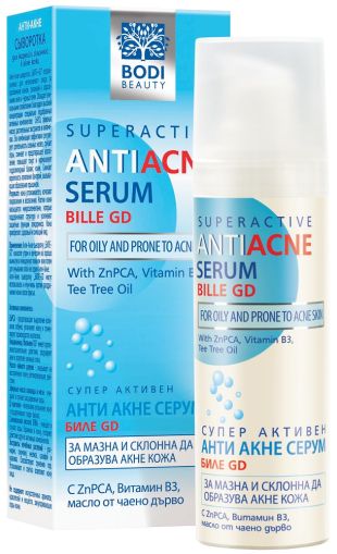 Анти-акне серум за лице Bodi Beauty Bille GD Superactive Anti Acne Serum 30ml