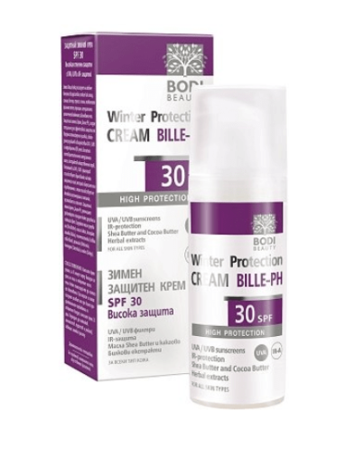 Зимен защитен крем за лице и тяло Bodi Beauty Bille PH Winter Protection Cream SPF30 50ml 