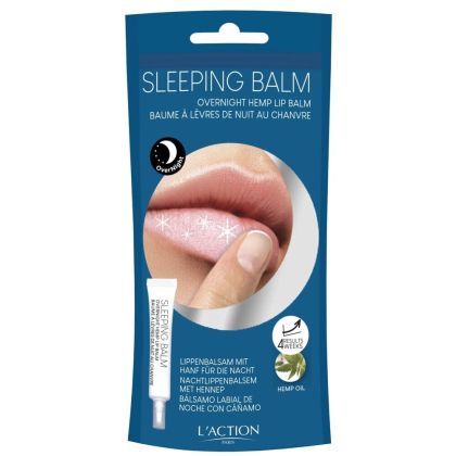 L'action Sleeping Balm Overnight Hemp Lip Balm 10ml 