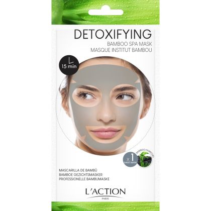 Детоксикираща маска за лице с Бамбук L'action Detoxifying Bamboo Spa Mask 20gr 