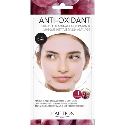 L'action Anti-oxidant Grape Seed Anti-Aging Spa Mask 20g