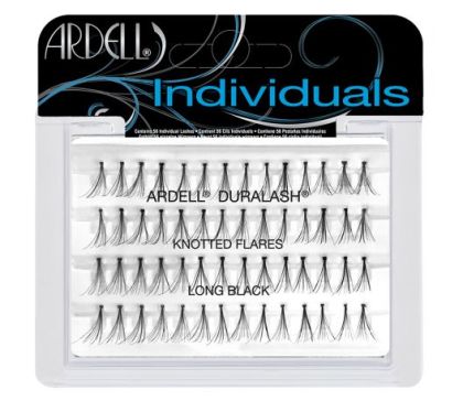 Ardell Duralash Individuals Knotted Flare Long Black False Lashes 