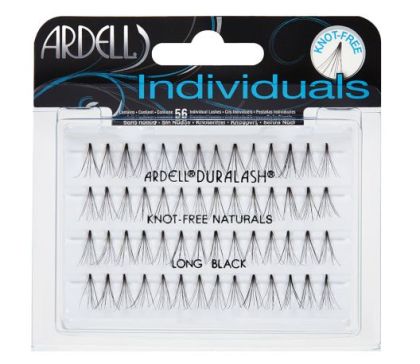 Ardell Duralash Individuals Knot-Free Naturals Long Black False Lashes 