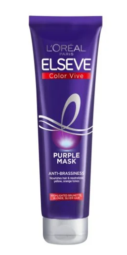 Маска за неутрализиране на жълти оттенъци Elseve Color Vive Purple Mask 150ml