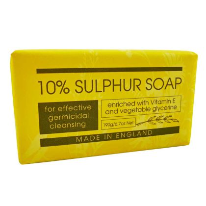 The English Soap Company 10% Sulphur Soap 190g