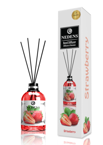 Ароматизатор за дома с аромат на Ягода Nedens Strawberry Reed Diffuser 110ml 