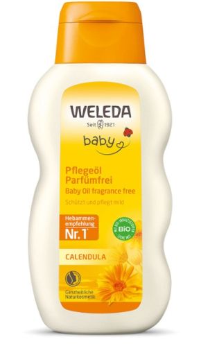 Weleda Baby Oil Fragrance Free with Calendula 200ml
