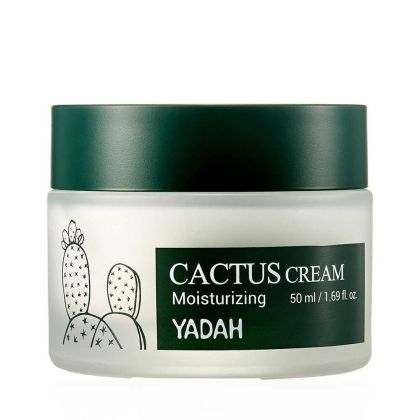 Хидратиращ крем за чувствителна кожа с екстракт от Кактус Yadah Moisturizing Cactus Cream 50ml 