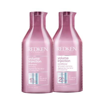 Duo set Shampoo and Conditioner for Volume Redken Volume Injection