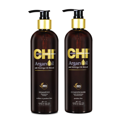 CHI Argan Oil Duo Set Shampoo + Conditioner