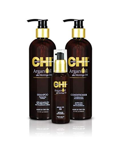 CHI Argan Oil Set Shampoo + Conditioner + Argan Oil