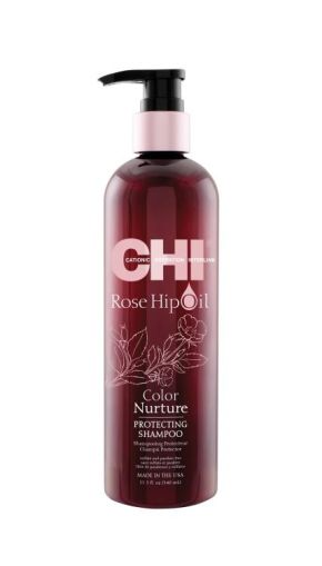 Шампоан за боядисана коса с шипка CHI Rose Hip Oil Shampoo 340ml