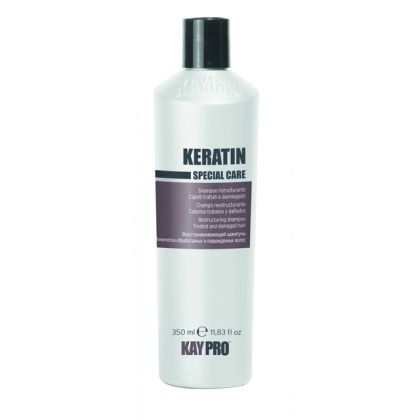 Възстановяващ шампоан с кератин за трети­ра­на и увредена коса KAYPRO Kerаtin Shampoo 350ml 