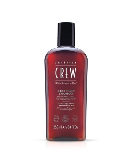 Шампоан за подръжка на бели коси American Crew Daily Silver Shampoo 250ml