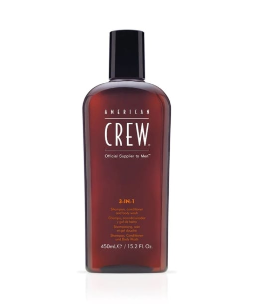 American Crew 3in1 Shampoo, Conditioner and Body Wash 450 ml — 3in1 Шампон, балсам и душ гел за мъже