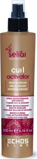 Спрей активатор за къдрици с мед и арган Echosline Seliar Curl Activator 200ml