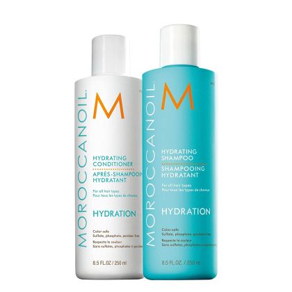 Хидратиращ сет за суха и дехидратирана коса Moroccanoil Hydrating Set Shampoo + Conditioner 2X250ml