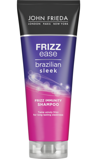 Шампоан за права и защитена от начупване коса John Frieda Frizz Ease Brazilian Sleek Shampoo 250ml