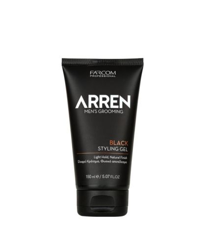 Arren Men’s Grooming Black Styling Gel 150ml 