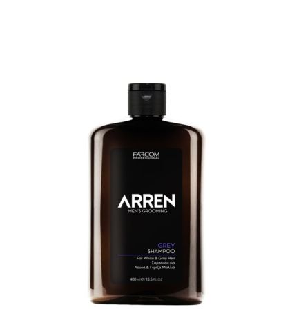 Матиращ шампоан за бяла и сива коса за мъже Arren Men’s Grooming Grey Shampoo For White & Grey Hair 400ml 