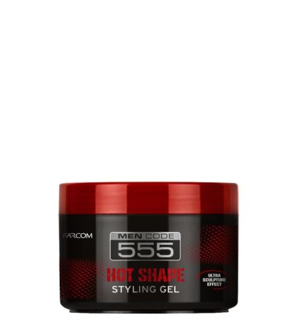 Гел за коса Екстра силна фиксация Farcom 555 Men Code Styling Gel Hot Shape 250ml