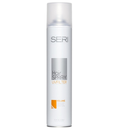 Лак за коса силна фиксация с UV филтър и Анти-фриз ефект Farcom Seri Volume Hairspray 400ml
